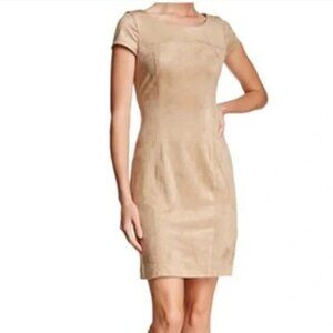 Nanette Lepore Faux Suede Dress